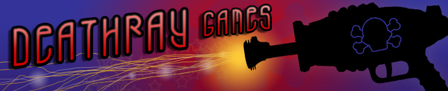 Deathray Games Logo Banner
